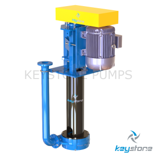 KSP 100 F110 vertical cantilever slurry pump for abrasive solids handling applications